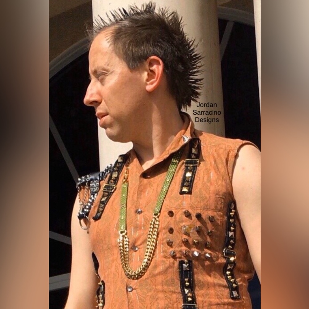 Jordan Sarracino Industrial couture vest 2019 - Picture 2 of 2